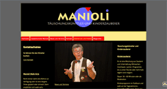 Desktop Screenshot of manioli.de